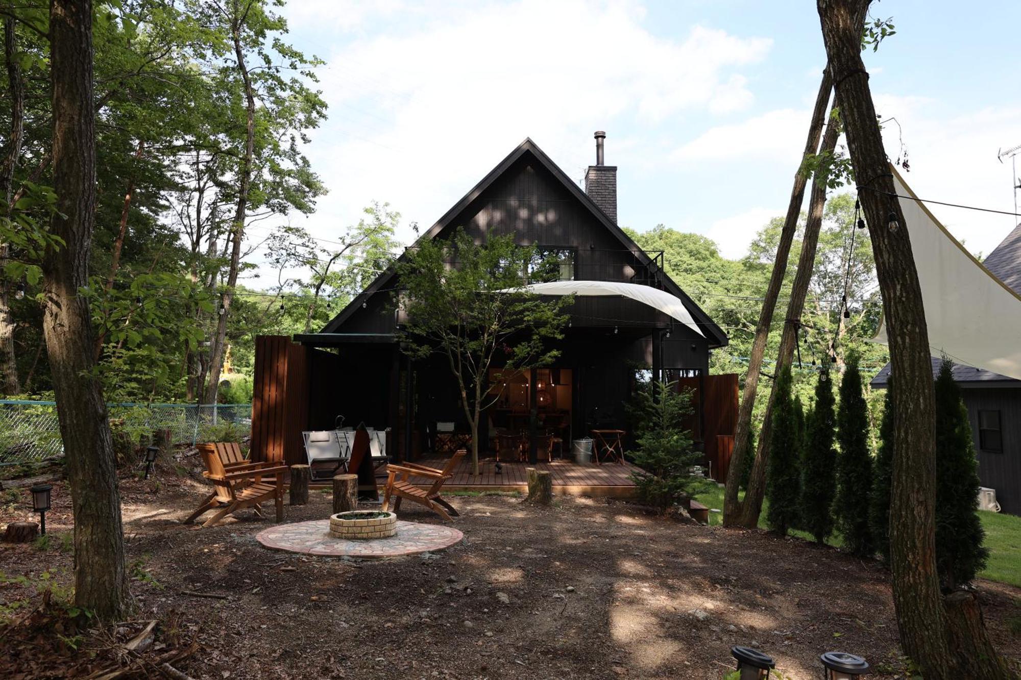Sauna Forest Cabin 軽井沢 御代田　Mori-Asobi Oiwake Екстериор снимка