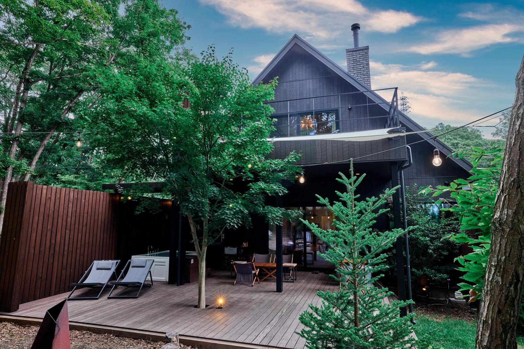 Sauna Forest Cabin 軽井沢 御代田　Mori-Asobi Oiwake Екстериор снимка